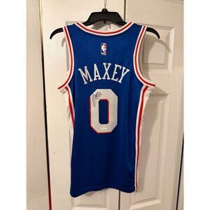 Tyrese Maxey signed autographed Philadelphia 76ers Nike Swingman Jersey JSA